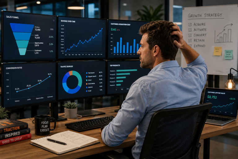 business coach for sales funnels client