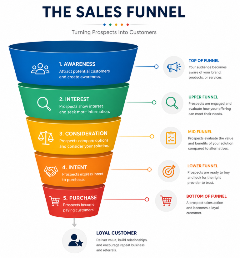 sales funnel development